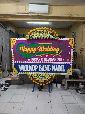Papan Bunga di Patimban Pusakanagara